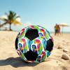 1 pezzo Calcio Sportivo all'Aperto Colorato Astratto, Taglia 5, Sensazione Confortevole e Durevole, Regalo yy26060428