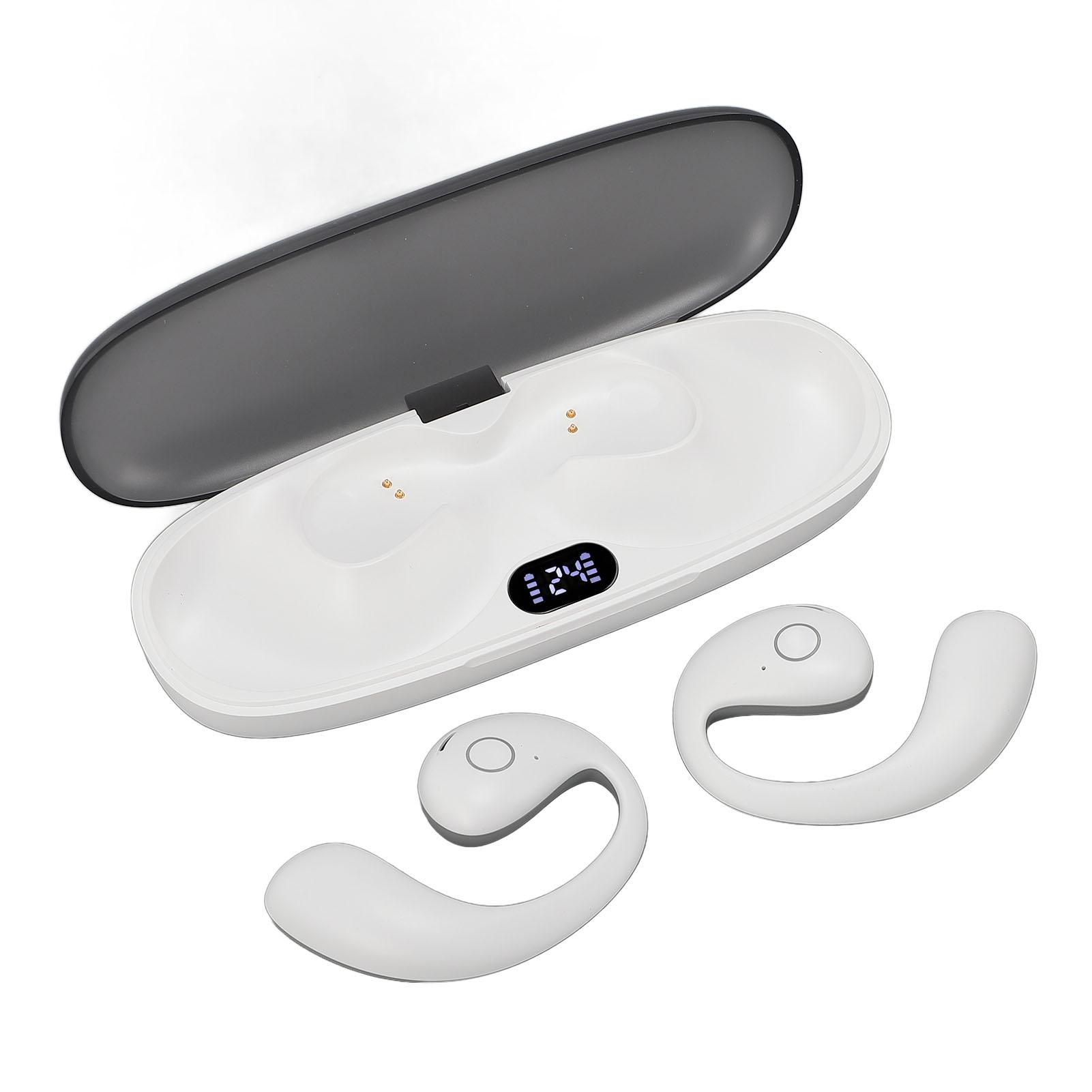 

Wireless Earbuds Bluetooth 5.4 Sports Earphones with LED Power Display 42H Playtime for Cycling Running Workout White белый