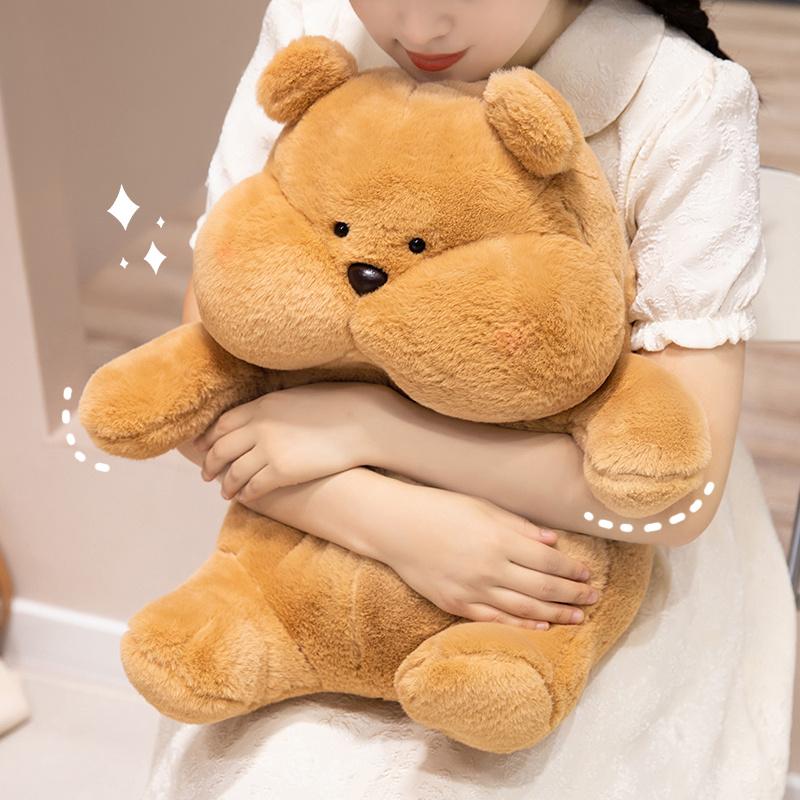 Cartoon 23-45cm Cute Series Pink Rabbit Duck Bear Plush Toys Bear Soft Dolls  Animal Stuffed Plush Birthday Gifts For Girls