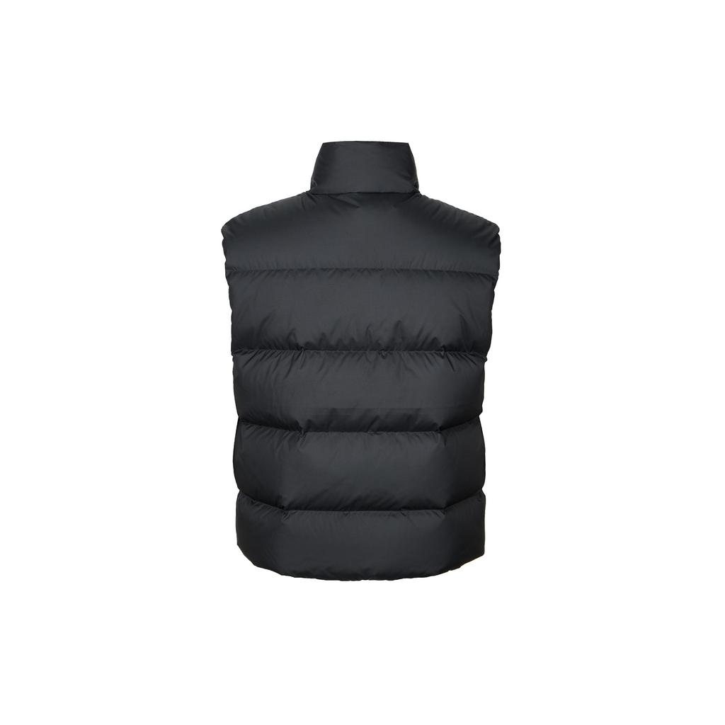 Jordan Gilet in Piuma da Uomo Nero Collo Alto Moderato IF4262-010
