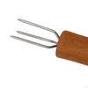 Corn Holder Barbecue Butter with Wood Handle Fruit Forks BBQ Cooking Food Fork