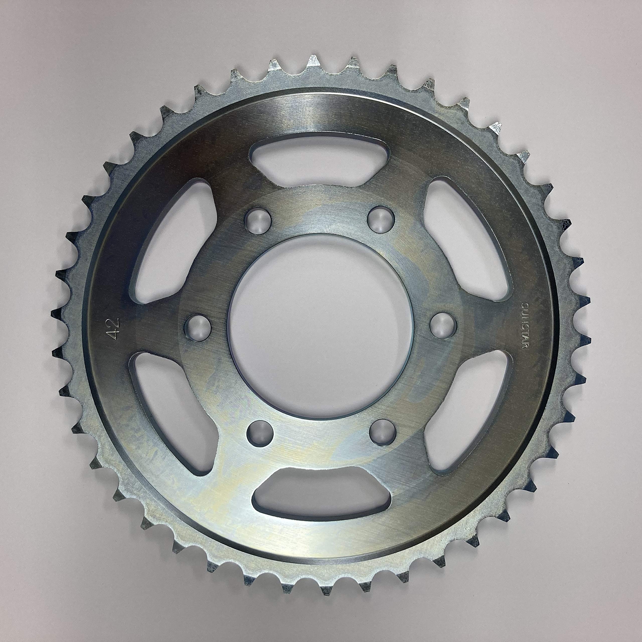 

SUNSTAR Rear Sprocket Steel GSX1100S 530-42T JS-104-42