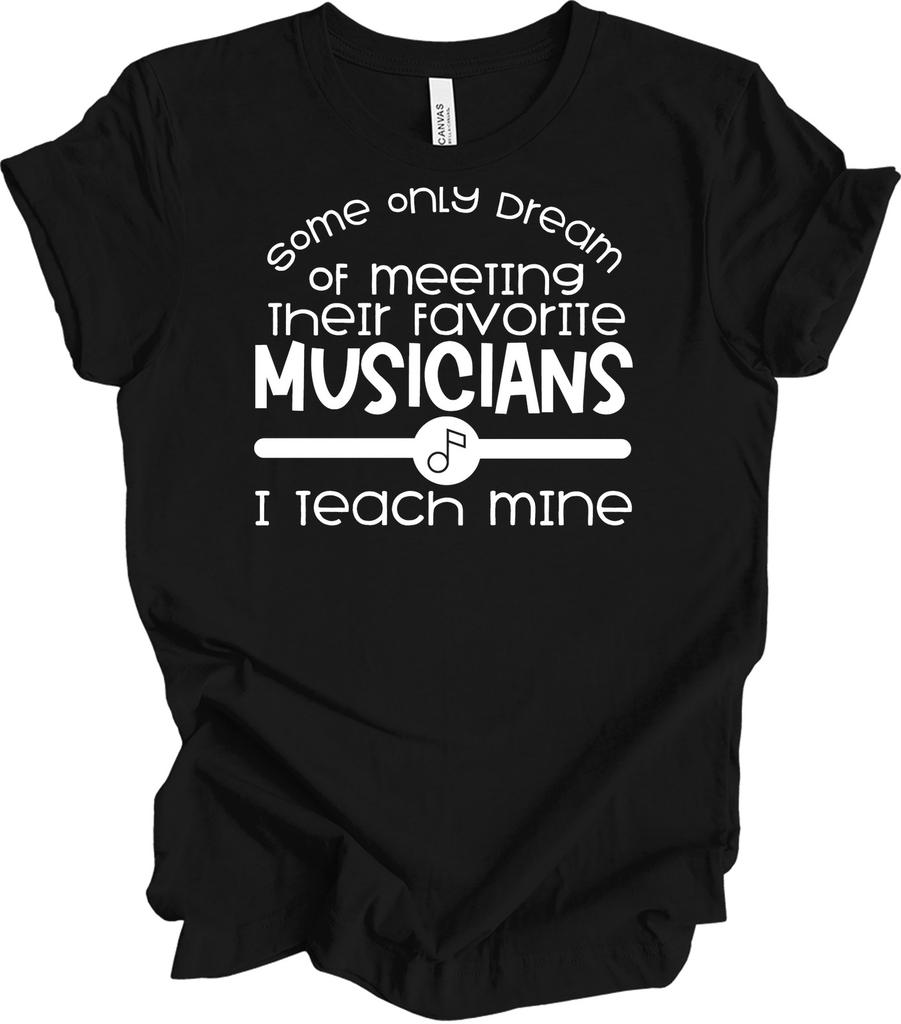 Music Teacher Gift Funny Cool Music Teacher Mean Girls Parody T-Shirt