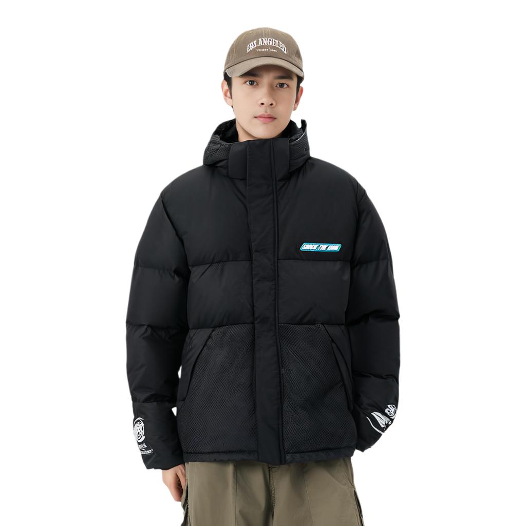 Anta Basketball Collection Down Jacket Men's Black 152241914N-1
