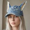 Y2K Distressed Baseball Cap Casual Women's Sun Hat Kawaii Streetwear Hat  for Women