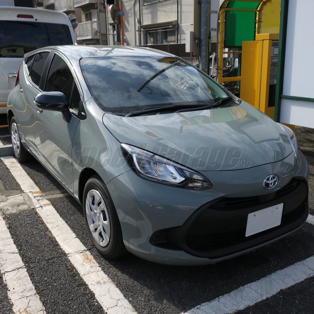 Speed Garage Carbon Fiber Door Side Mirror Covers and Garnishes for Toyota Aqua Custom Parts MXPK1# (2021) - Dress-Up