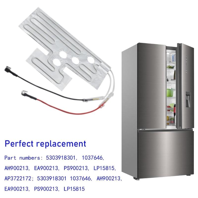 Refrigerator Heater Repair Part Heater Replacement Refrigerator Heating Part Refrigerator Garage Heater Metal Texture