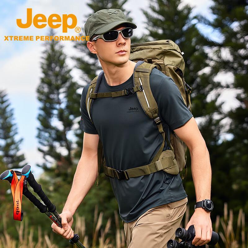 JEEP Men s Summer Cool-Touch Breathable T-Shirt 110