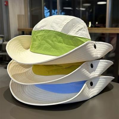 Breathable Summer Sun Hat for Men And Women Western Cowboy Style Fisherman Cap Outdoor Fishing Hiking Sun Protection