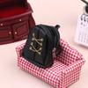 1:6 Dollhouse Miniature Backpack Chain Bag For 30cm Doll Decor Toy Doll House Accessories Kids Pretend Play Toys