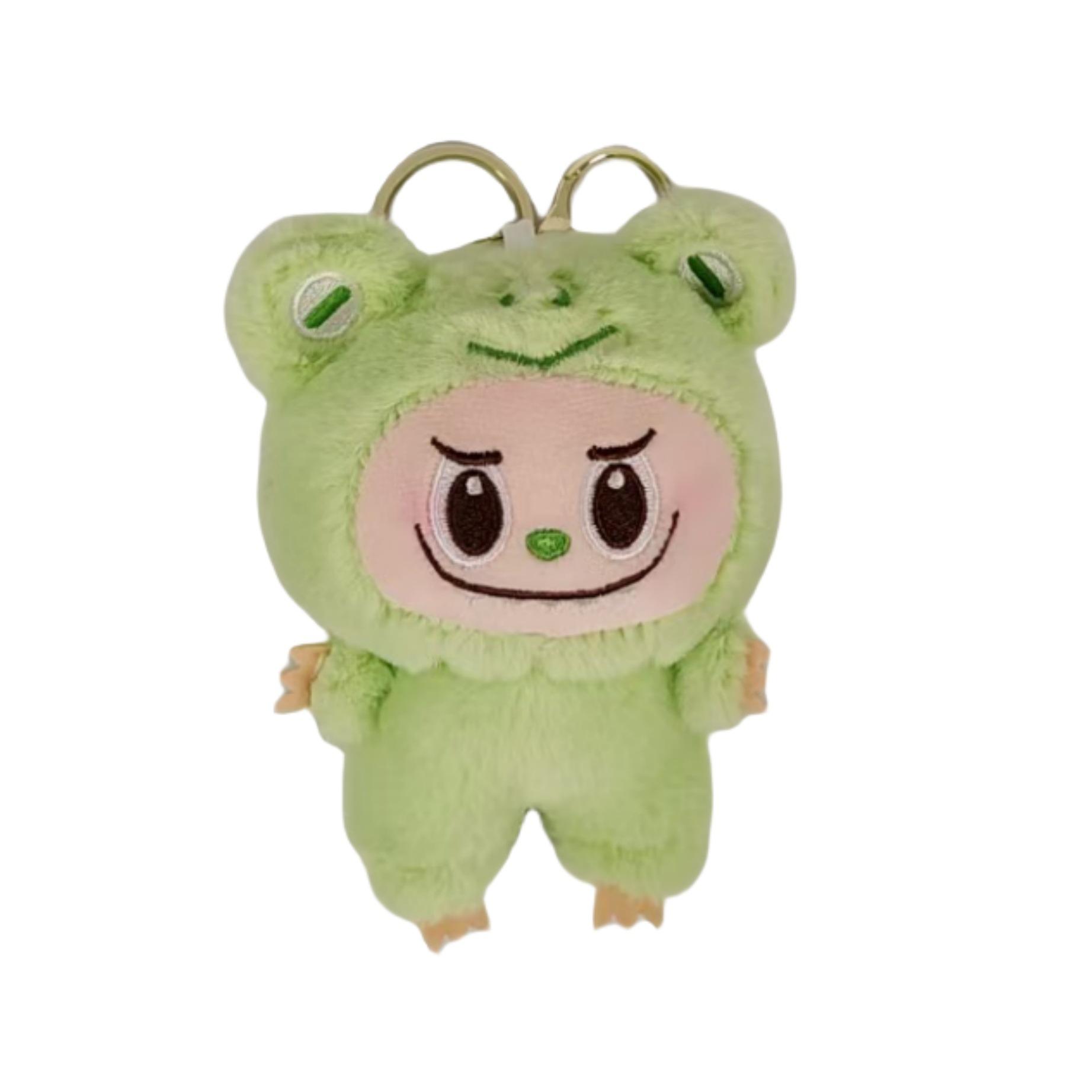 

Plush Pendant Cute Rab Rabbit Doll 4 Inch Bubble Rabbit Bag Pendant Doll 10Cm or less 42g зелёный