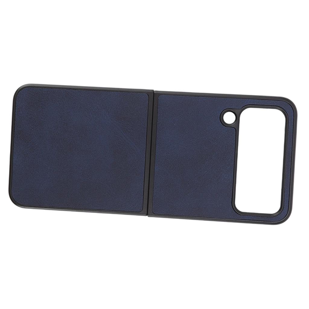 Klapphandy-Hülle Synthetisches Leder Kratzfest Schutzhülle für Samsung Galaxy Z FLIP 4