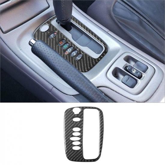 Carbon Fiber Interior Automatic Gear Shift Cover Trim For Toyota Celica 2000-05