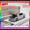HCMF2 In Stock 1:64 Model 1 Fh Toyota Jzx100 Mk6 Chaser Simulation Alloy Miniature Die-Casting Car Models Customized Receive Toys Gift