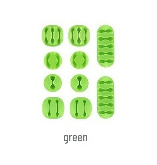 Minimalist Multi-Hole Cable Organizer & Desktop Hub