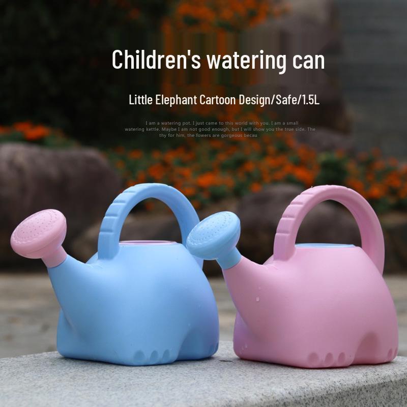 Children’s Elephant Watering Can and Sprayer Set