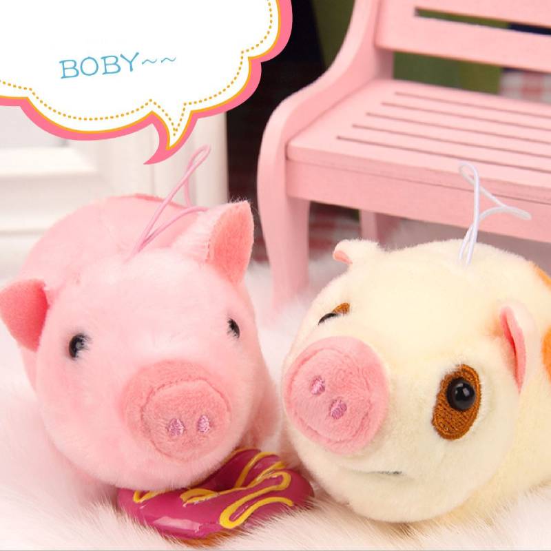 Piggy Plush Doll Keychain Pendant Pp Cotton Soft Durable Cute Suitable As A Gift