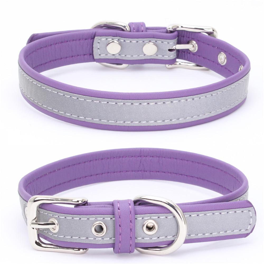 Pet Collar Reflective Dog Collar Soft Warm Cat Collar Dog Traction Rope