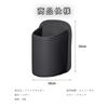 YFFSFDC Car Drink Leather Cup Easy Drink and Small Item Trash Car Convenient Item Holder, Holder, Installation, Storage, Can, Accessory, (Black, 2pcs)