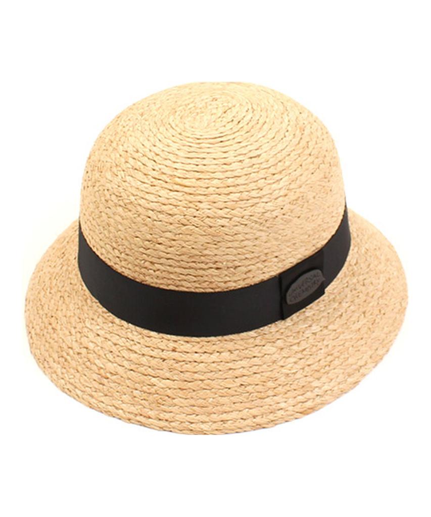Yunibeosyeolkemiseuteuli Summer Raffia Cloche Ha Bk Summer Fedora