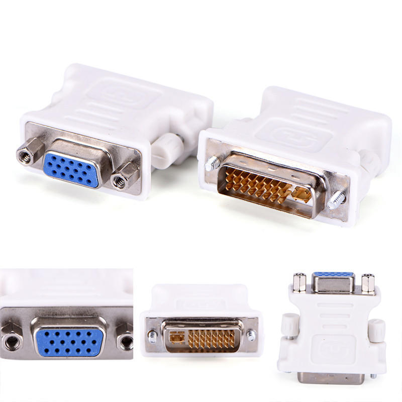 High Quality Hd Display Project Conversion Head Dvi To Vga Adapter Head Revolution Vga Female