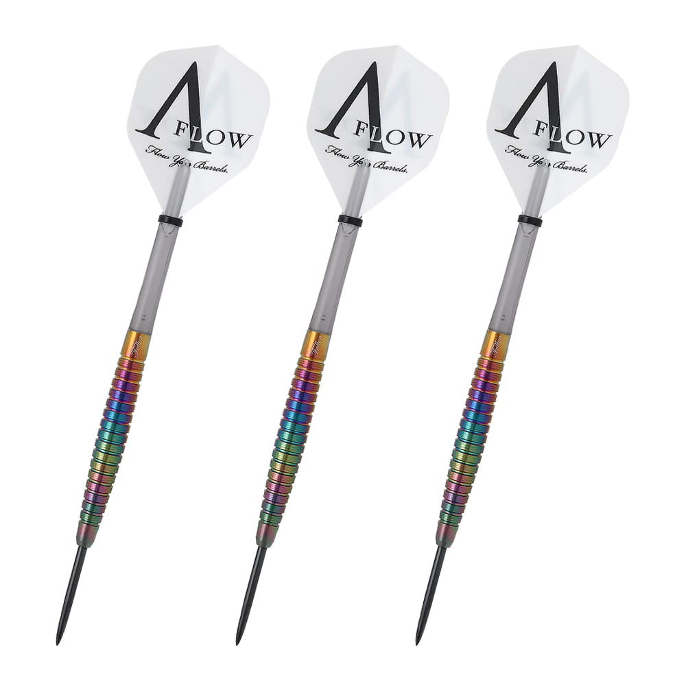 Dynasty BLACK LINE Coating Type Fallon3 MG Fallon 3 MG STEEL 23g Fallon Sherlock Player Model Dart Barrel Dart Set A-FLOW