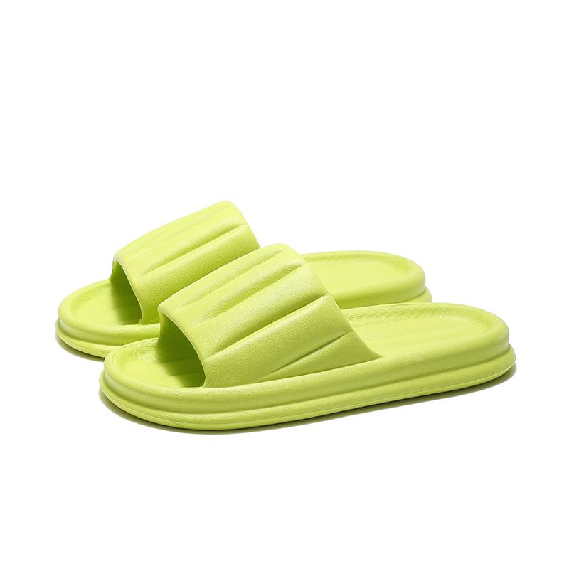 

2024 Женские тапочки Cloud с мягкой подошвой для дома и отдыха на пляже сандалии на толстой платформе Летние нескользящие шлепанцы EVA 36-37