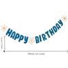 1pc Daisy Flower INS Style Letter Flag Birthday Decoration Scene Layout Banner Colored Flag happy birthday decoration