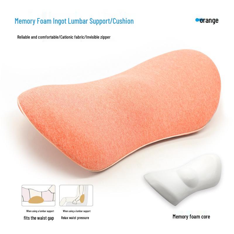Memory Foam Autositz Lendenstützkissen - Atmungsaktive Rückenlehnenpolsterung für den Sommer