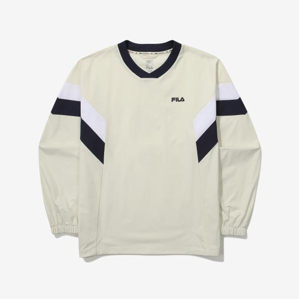 Fila V Neck woVen Sweatshirt