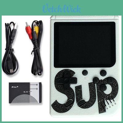 Tragbare Handheld-Spielekonsole Mit 400 Retro-Spielen Wiederaufladbar Und Farb-LCD-Bildschirm