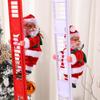 Electric Music Climbing Santa Claus Toy - Christmas Decoration & Gift for Kids