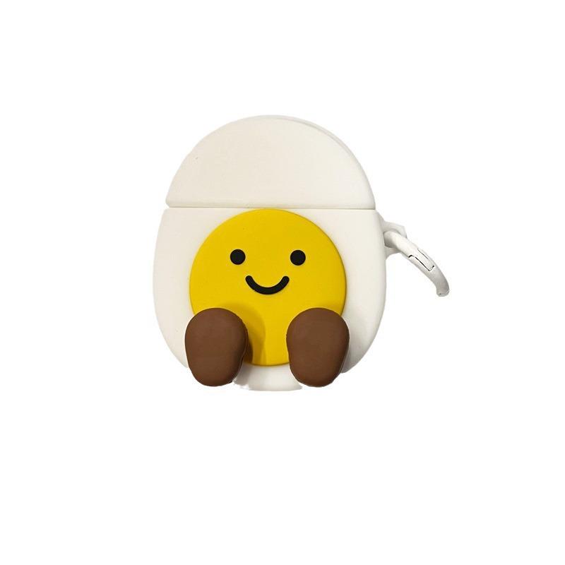 Egg yolk expression for apple AirPods pro bluetooth wireless headset cover 1/1/1 generation silicone cute cartoon