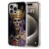 Crown Skeleton Emperor Cases Phone Case For Iphone 17E 16E 17 Air 16 Pro Max 15 Pro 14 Plus 11 13 12 Mini Cover Cases Compatible