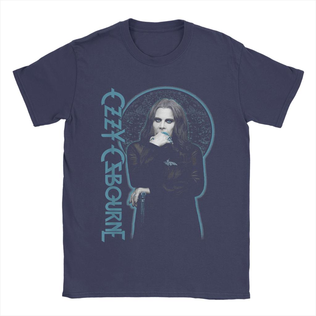 Herren Heavy Metal Rock Ozzy Osbourne Patient Nummer 9 T-Shirts Sommer Kurzarm T-Shirt Rundhalsausschnitt Freizeit-T-Shirt Neu eingetroffen