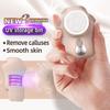 1PC multi-function electric foot grinder, purple light to remove dead skin, rechargeable pedicure, washing automatic storage compartment