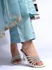 Shoetopia Tacones de Deslizamiento para Mujer Diseño Tradicional con Comodidad Moderna | Punta Abierta Casual y Festivo