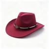 New retro western cowboy hat American hot-selling accessories fashion versatile peach top cowboy hat