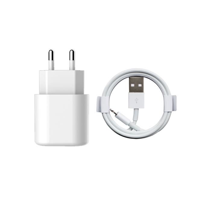 Τροφοδοτικό - ANTCOOL - 20W - Γρήγορη φόρτιση - Διπλή θύρα USB C - Συμβατό με iPhone 12/11