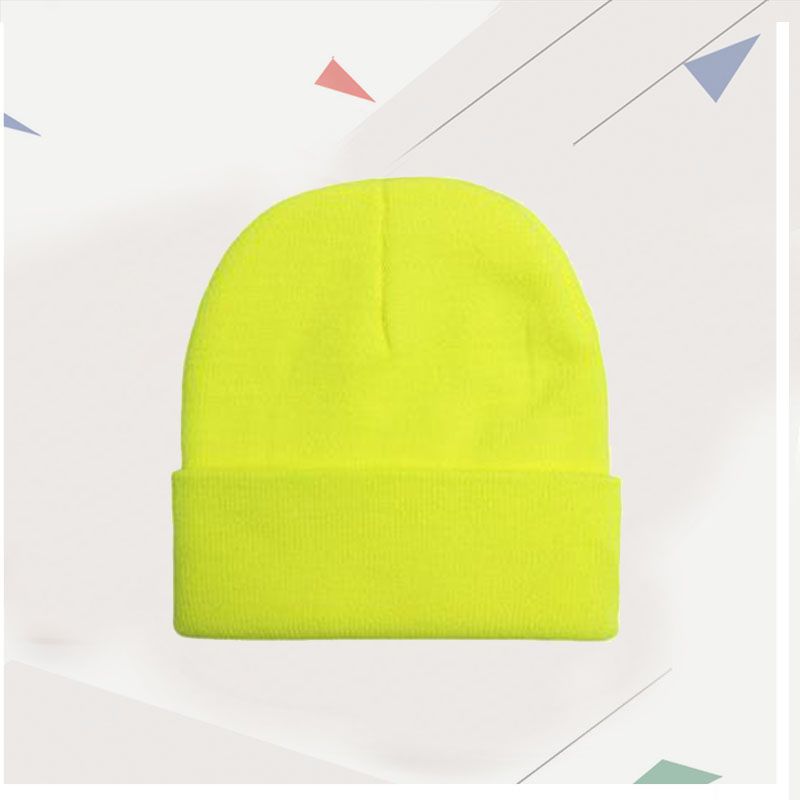 Custom Logo Winter Warm Beanie Personalized Embroidered Knitted Hat Team Stocking Skull Balaclava DIY
