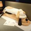 Cute Huge Long Dog Plush Doll Stuffed Animal Super Soft Puppy Hugging Pillow Cushion Body Lumbar Nap Support Sofa Decor