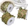 "5mm Leaf Mixed Hemp Rope - Forest Series Decorative DIY Rattan"