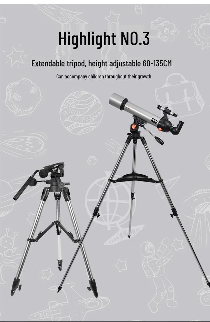 Libra 705-S HD Dual-Use Astronomical Telescope for Sky and Landscape Viewing