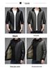 Men's Versatile Hooded Leather Jacket - Plus Velvet, Thickened Sheepskin, Warm Casual Dad Style Outerwear for All Ages