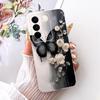 For Vivo V27 V27Pro Cute Flower Butterfly Cat Painted Case For Vivo V 27 V27 Pro V2230 V2231 Soft Silicone TPU Phone Cases