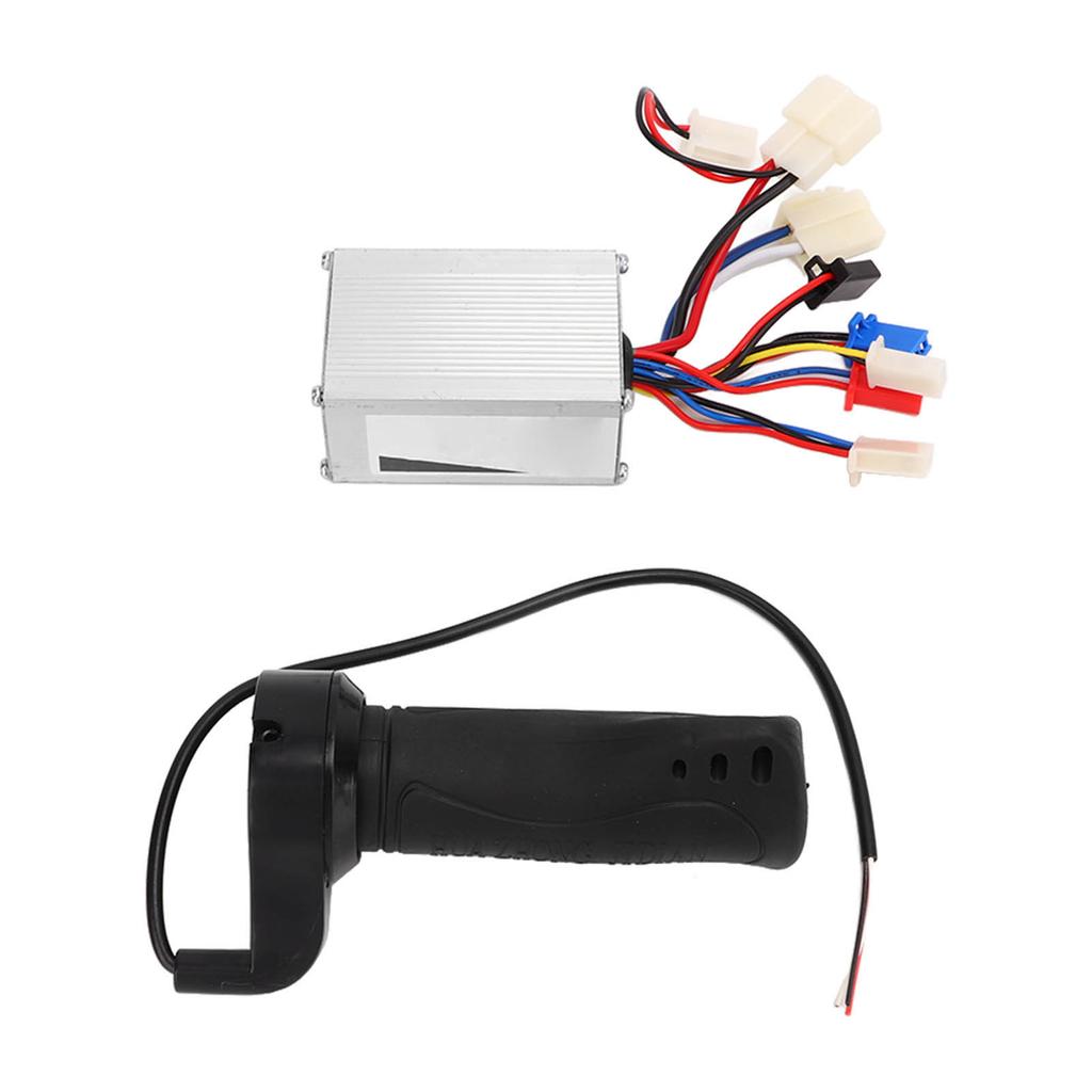 Brush Motor Speed Controller Throttle Grip Adjustable Motor Speed Box for Scooter Mini Electric Motorcycle