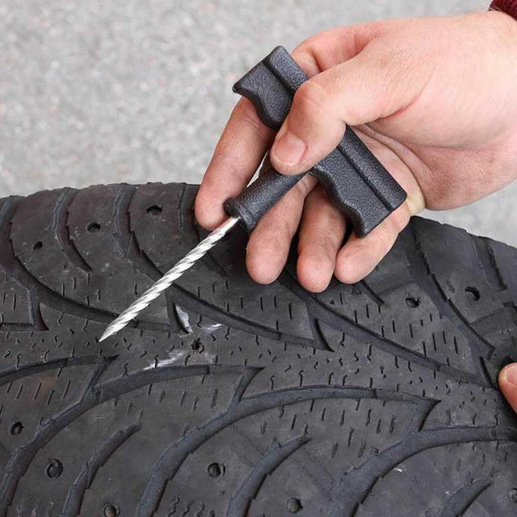 Tire Repair Kit - Puncture Repair Plug Tool, Multifunctional Compact Car Tool, Motorcycle Accessories,