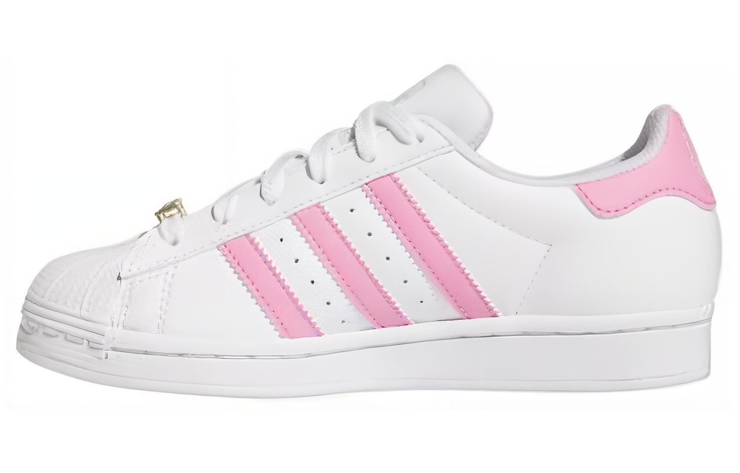 Adidas Superstar White Pink Gs IG2749