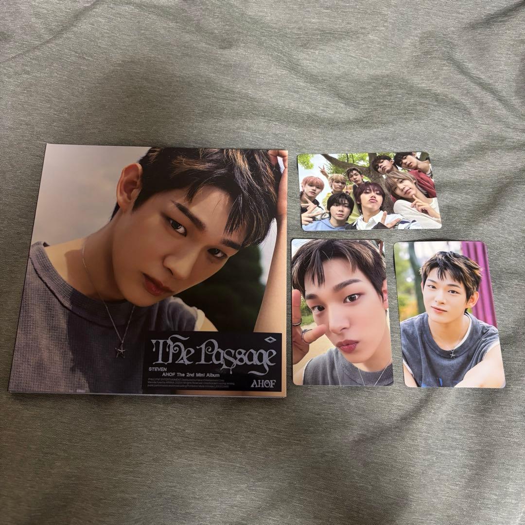 

[USED] AHOF Steven STEVEN Digipack Weverse Bonus Trading Card