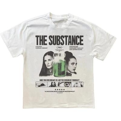 Movie Poster Print T-shirt Classic Horror Harajuku Streetwear T-shirt Unisex Fashion Cool Oversized T-shirt Halloween Gift